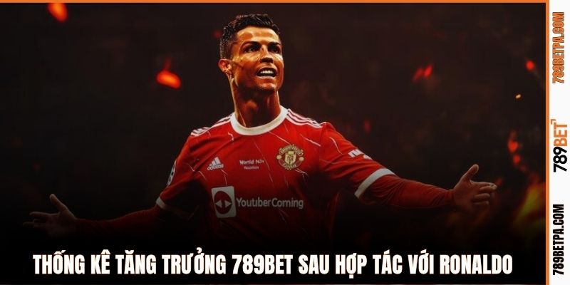 Thống kê tăng trưởng 789BET sau hợp tác với Ronaldo